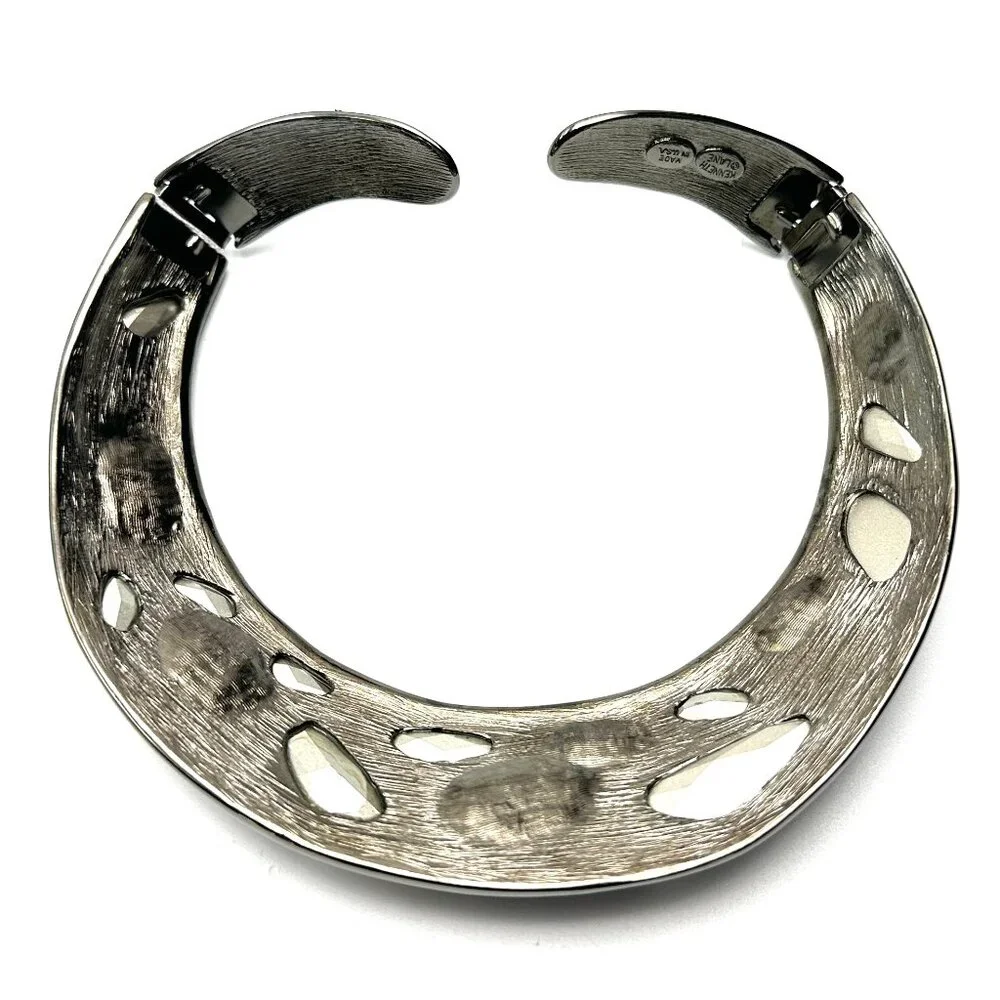 AUTHENTIC 1960s Kenneth Lane Crystal Collar — Early Production Markings — EUC - Picture 4 of 10